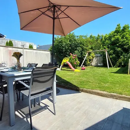 Maison Avec Jardin, Près Plages Du Débarquement, Table Ping Pong, à 800 M D' Omaha Adaptée Jeunes Enfants